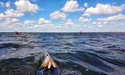 Mit dem Seekajak auf der Nordsee
